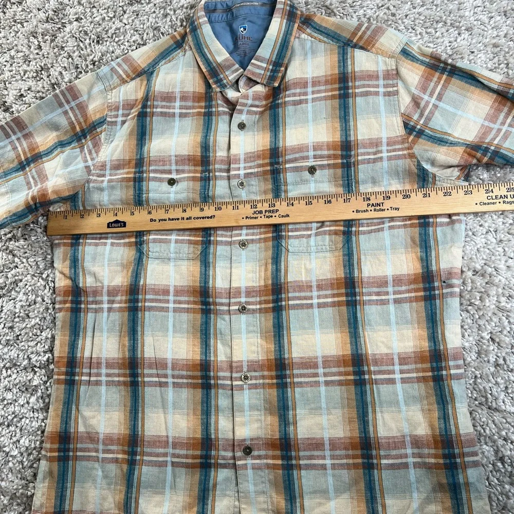 Kuhl Blue and Brown Plaid/Maroon Button-Down Shirt lot - Picture 11 of 14